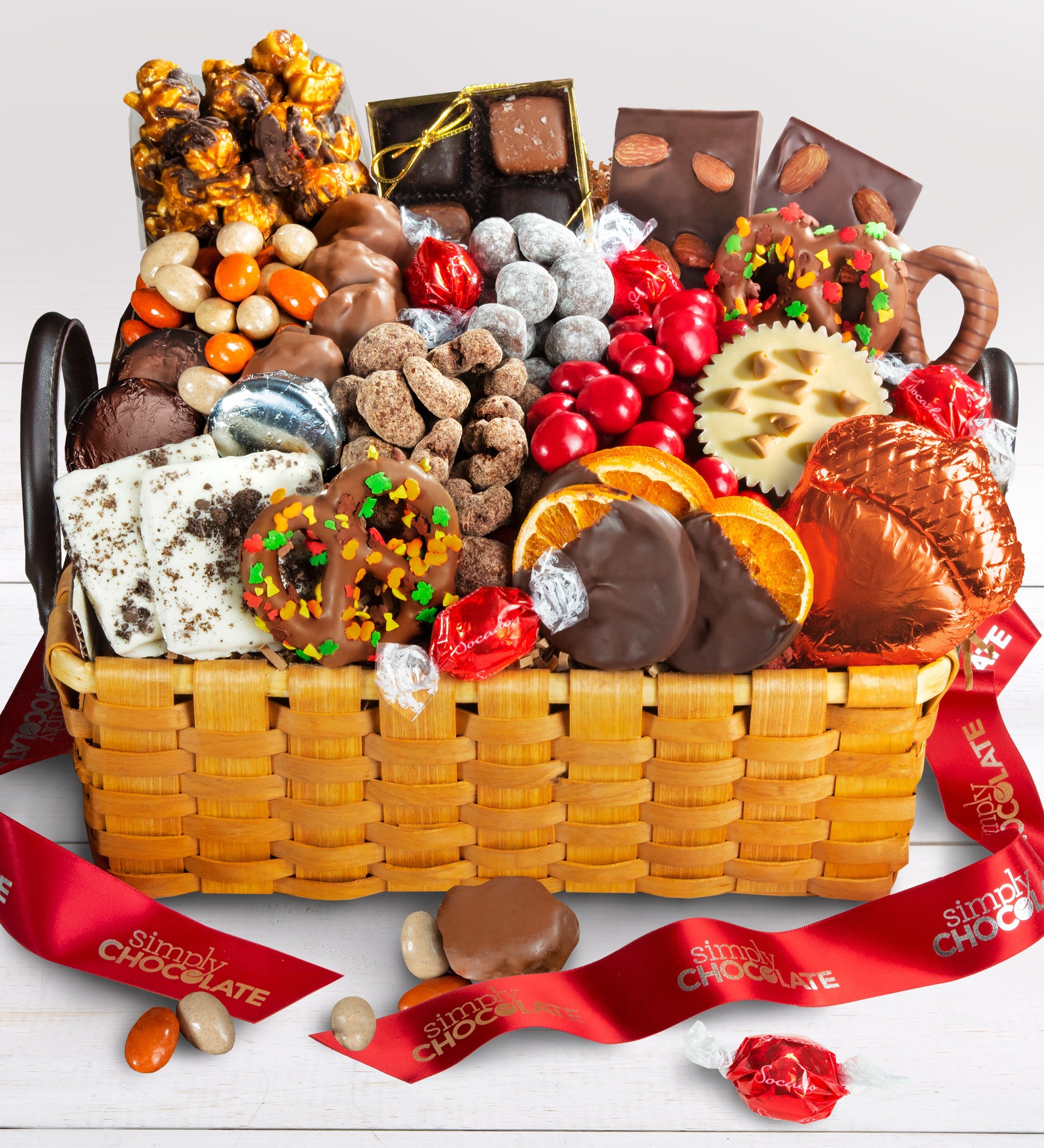 Simply Chocolate Grande Autumn Sweets Basket
